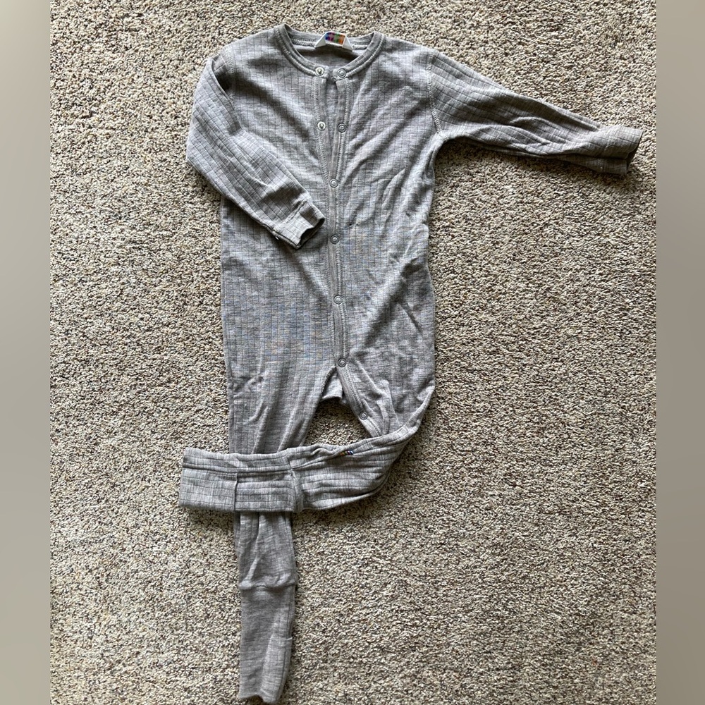Joha merino wool playsuit/pajamas